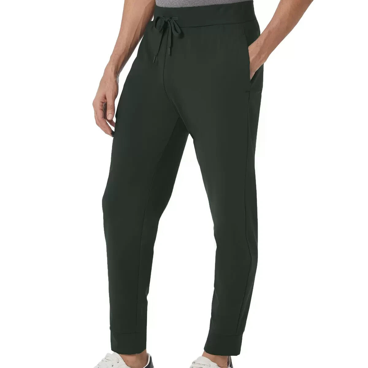 32 Degrees Men's Tech Shield Cuffed Jogger Pant in Sage Green, Size Small