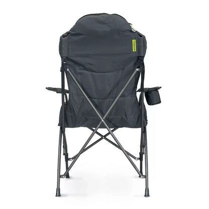 Zempire Stargazer Folding Camping Chair w Storage Bag in Grey - with scratches