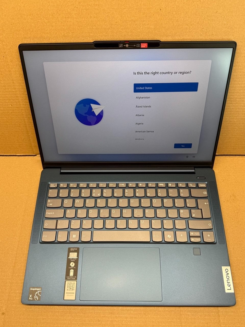Lenovo IdeaPad Slim 5, Snapdragon X Plus, 16GB RAM, 512GB SSD, 14 Inch Laptop