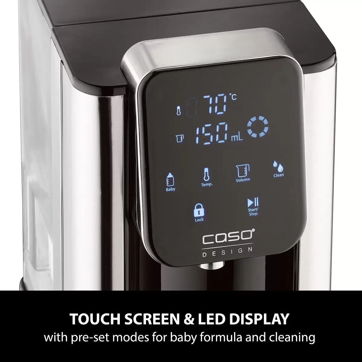 NEW Sealed CASO Design Turbo LED Hot Water Dispenser