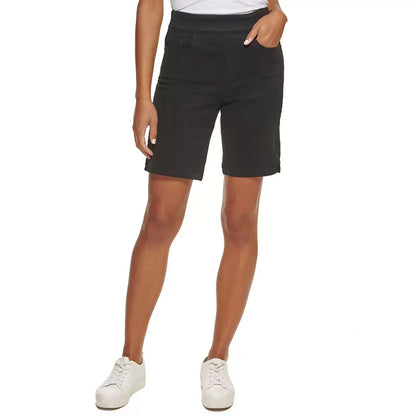 DKNY Women's Pull On Short in Black, Small