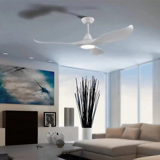 Eglo Cirali 3 Blade 132cm Indoor Ceiling Fan with DC Motor LED Light and Remote