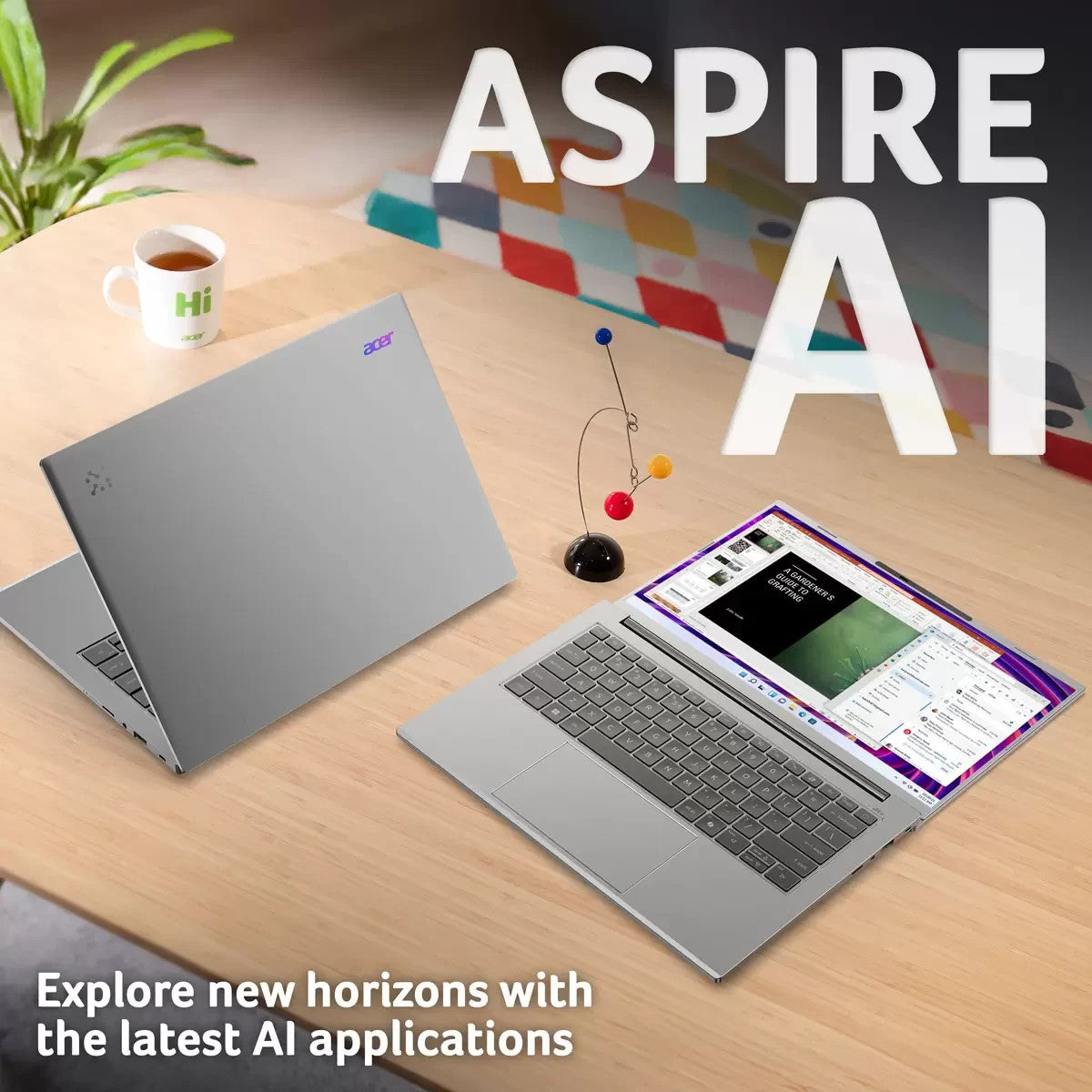 Acer Aspire 14 AI Copilot+ Ryzen AI 5, 16GB RAM 512GB SSD 14 Laptop NX.JNZEK.001