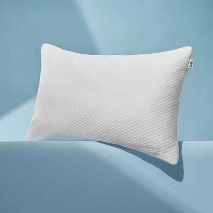 Luff Luxury Bamboo Memory Foam Pillow  60 x 40 cm White sustainable vegan