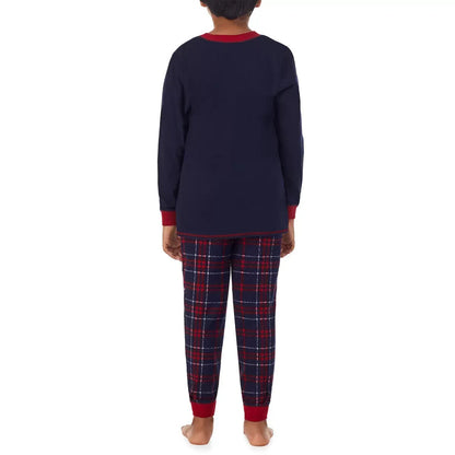 Weatherproof Children's Family Pyjama Set in Navy. Size 10-12