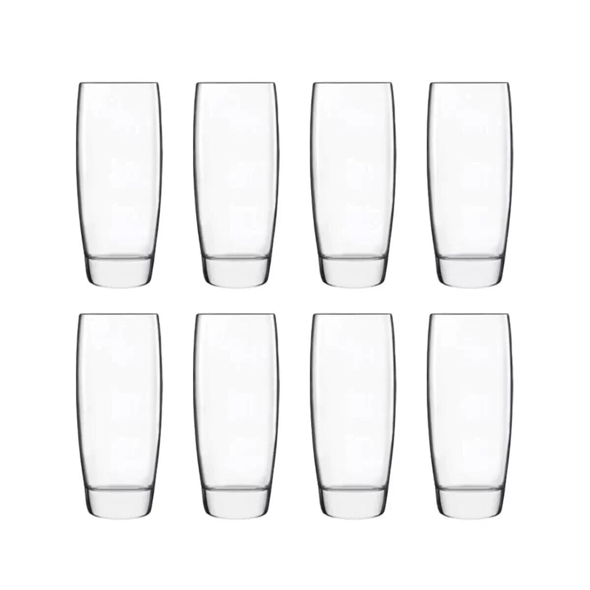 Luigi Bormioli Michelangelo Hi-Ball Glasses, 435ml, 8 Pack