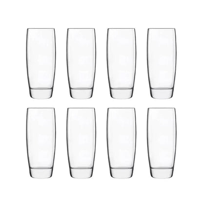 Luigi Bormioli Michelangelo Hi-Ball Glasses, 435ml, 8 Pack