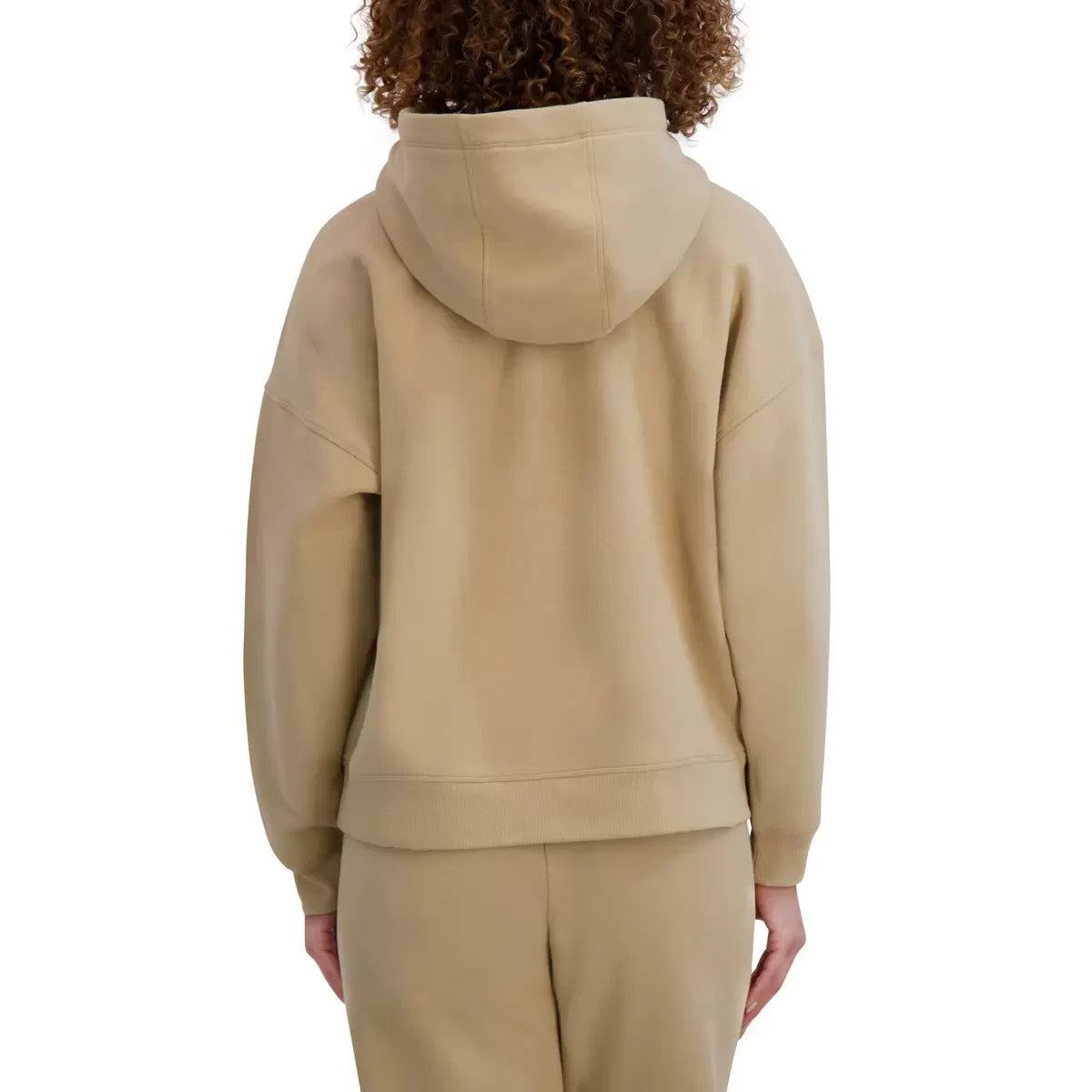 DKNY Sport Women's Fleece Hoodie in Beige