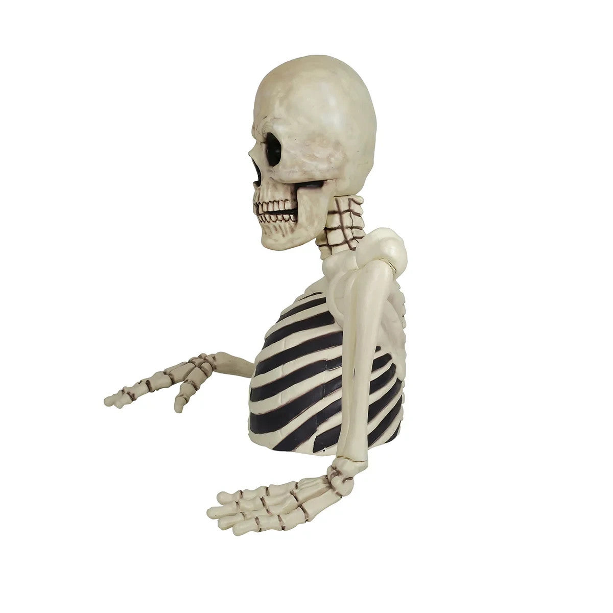 Halloween 5ft (1.6m) Giant Ground Breaking Skeleton with Lights & Sounds NEW
