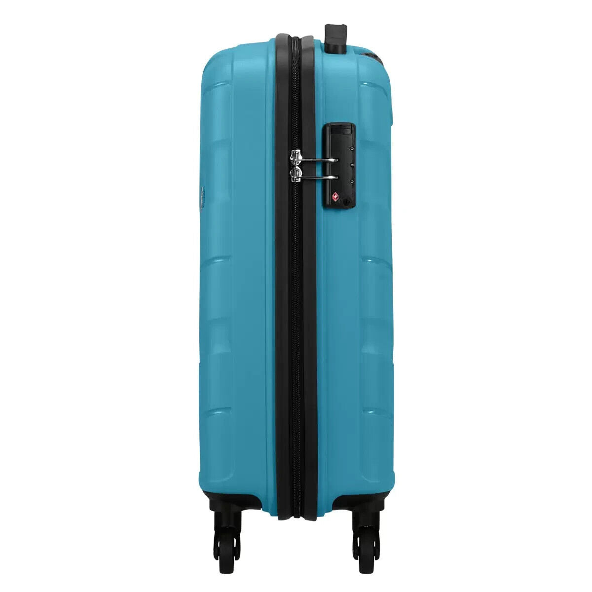 American Tourister Jet Driver 55cm Carry On Hardside Spinner Case in Light Blue