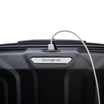 Samsonite Endure 2 Piece Hardside Luggage Set in Black Free Delivery