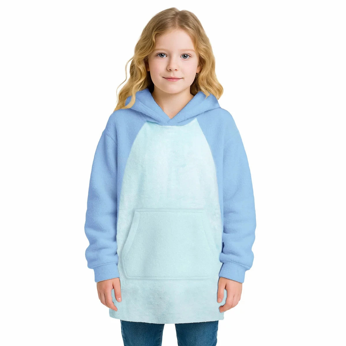 Stitch Oversized Hoodie in Stitch fluffy Kids