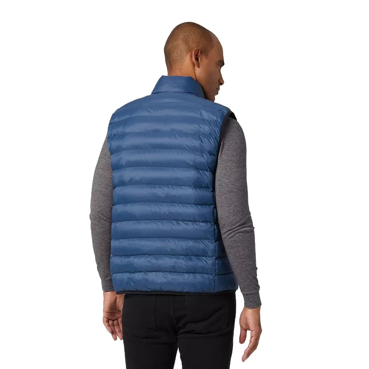 32 Degrees Men's Nano Light Vest in Electric Navy Blue Size L