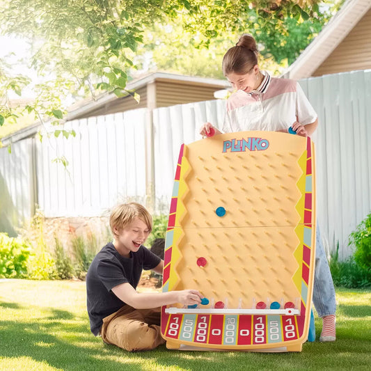 Giant Plinko Game – The Price is Right Prize Drop Game with Lights & Sound