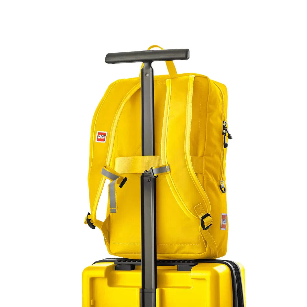 LEGO Hardside Carry On & Backpack Luggage Set in Yellow