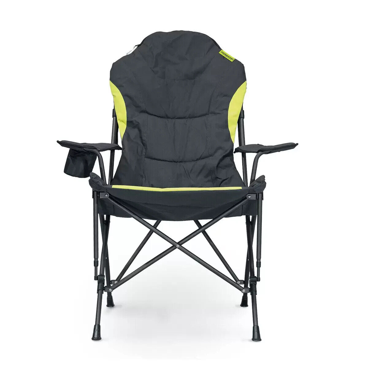 Zempire Stargazer Folding Camping Chair w Storage Bag in Grey - with scratches