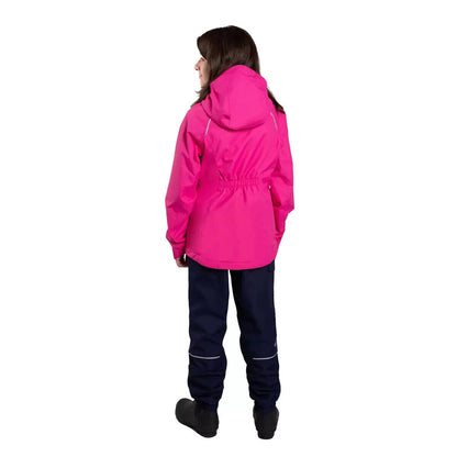 Paradox Kids 2 Piece Rain Suit in Pink, Size 5-6 Waterproof coat trousers