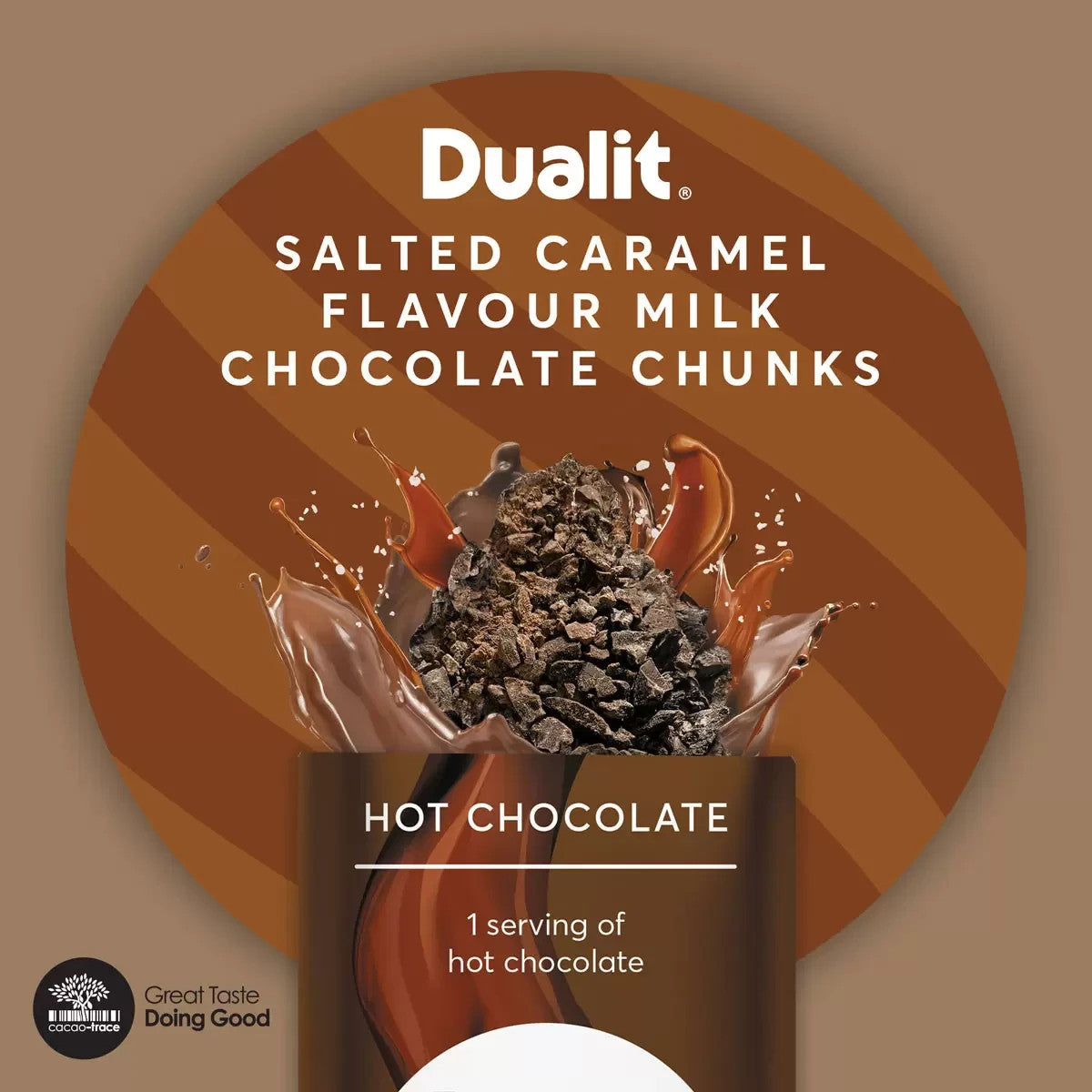 Dualit Milk Frother & Hot Chocolate Maker Max with 4 x Belgian Chocolate Sachets