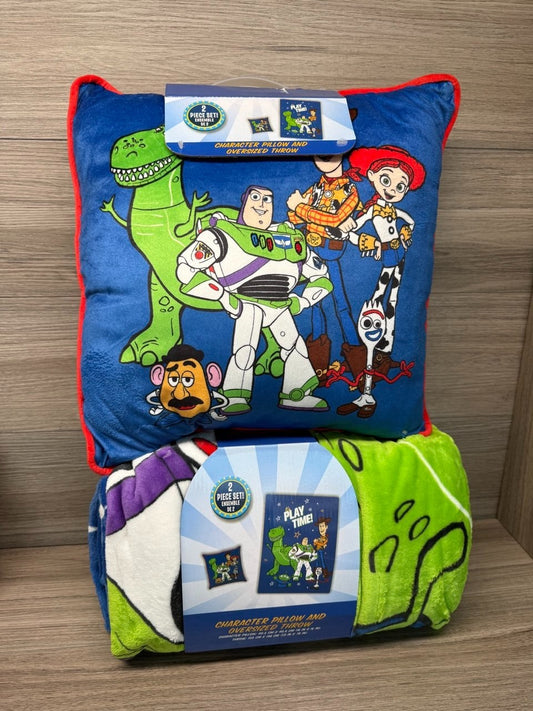 Toy Story Pillow and Throw Disney Oversized 150 cm x 198 cm NEW