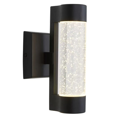 Artika Bubble Flow Outdoor/ Indoor LED Wall Light in Black AMP105-5LBL40