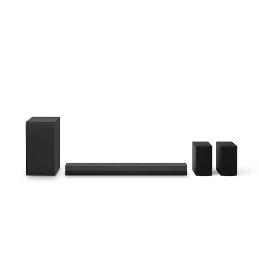 LG 4.1 Channel Soundbar and Wireless Subwoofer with Bluetooth US40TR DGBRLLK