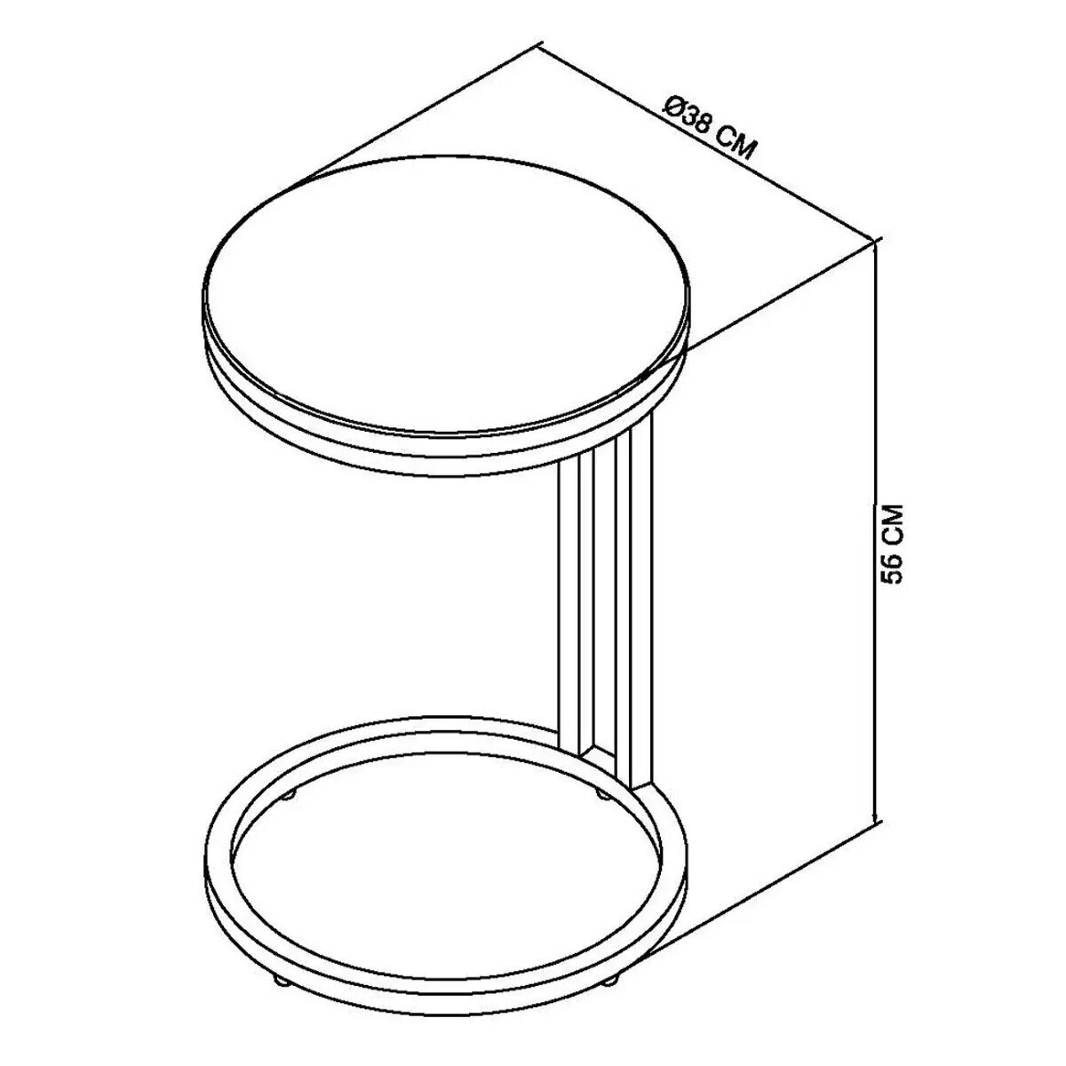 Bentley Designs Mateo Sintered Stone Sofa Table