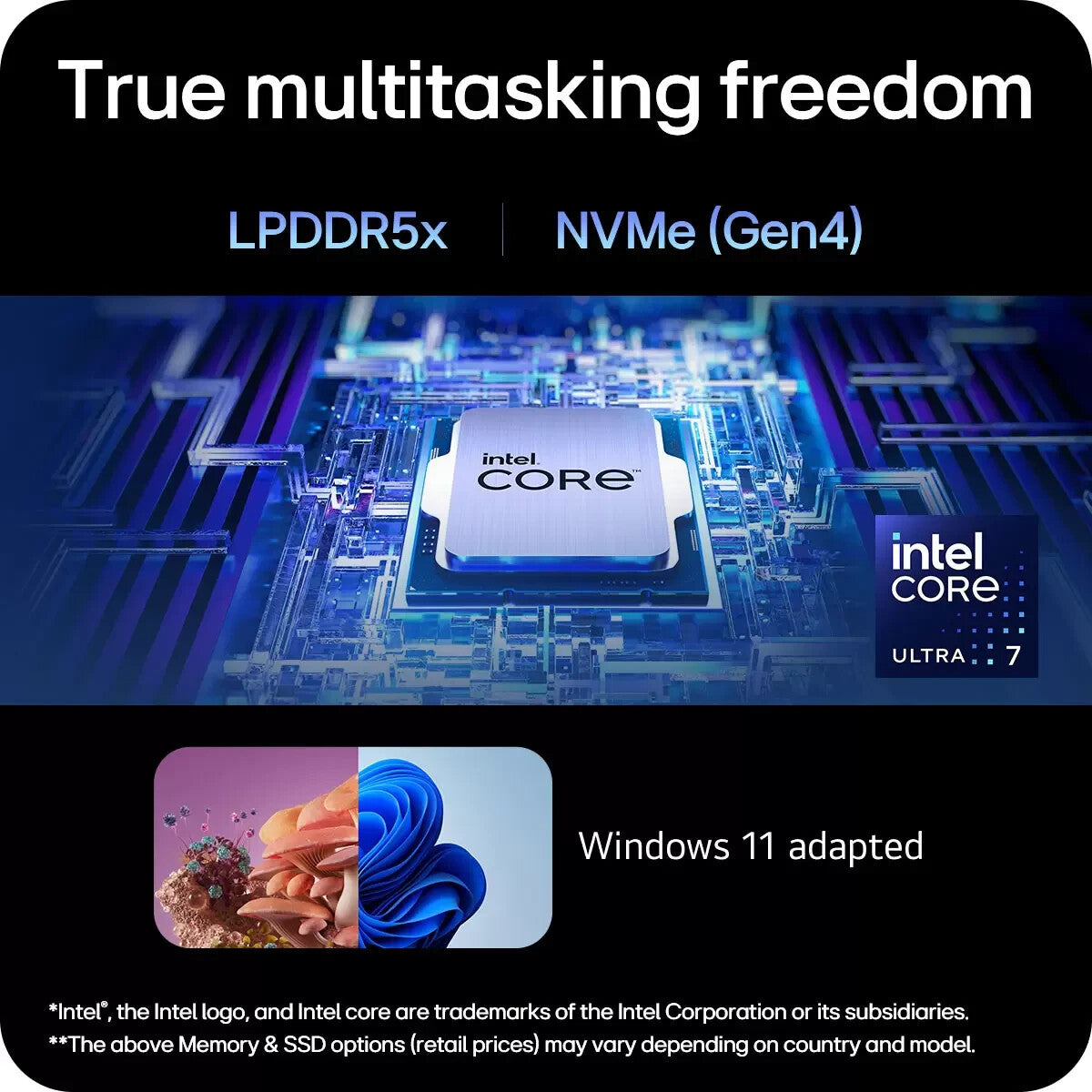 LG Gram Laptop Lightweight Ultra 7 16GB RAM 1TB SSD 16 Inch 16Z90S-G.AA78A1 VAT