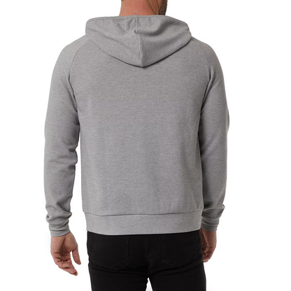 32 Degrees Heat Men's Pique Full Zip Hoody In grey Medium or Large