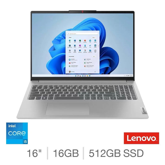 IdeaPad Slim 5 Laptop - 16in WUXGA, Core i5, 16GB RAM, 512GB SSD Windows 11 Home