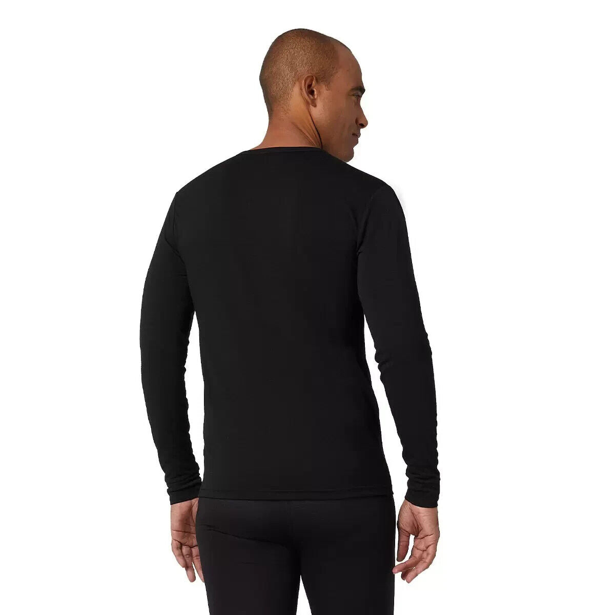 32 Degrees Men's Thermal T-shirt long sleeve Two pack Black/Black L