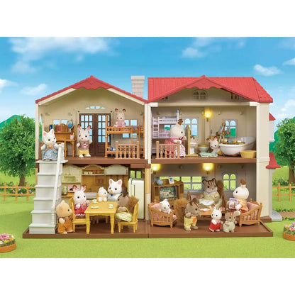 Sylvanian Families Red Roof Country Home Gift Set For (3+ Years) #5385