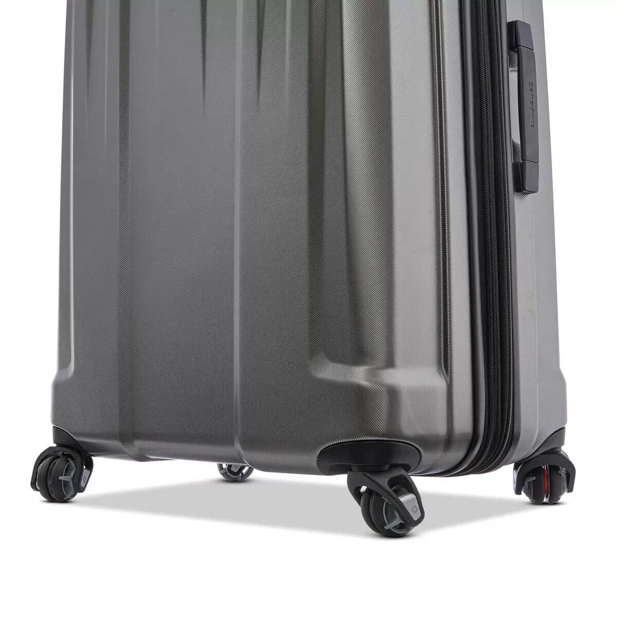 Samsonite Endure 2 Piece Hardside Luggage Set in Silver Free Delivery