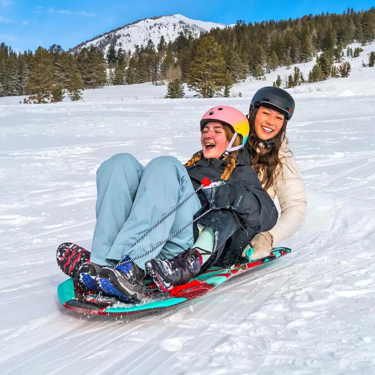 Sno-Storm 2 Seater Vipernex Snow Sled in Red 50" (127 cm)