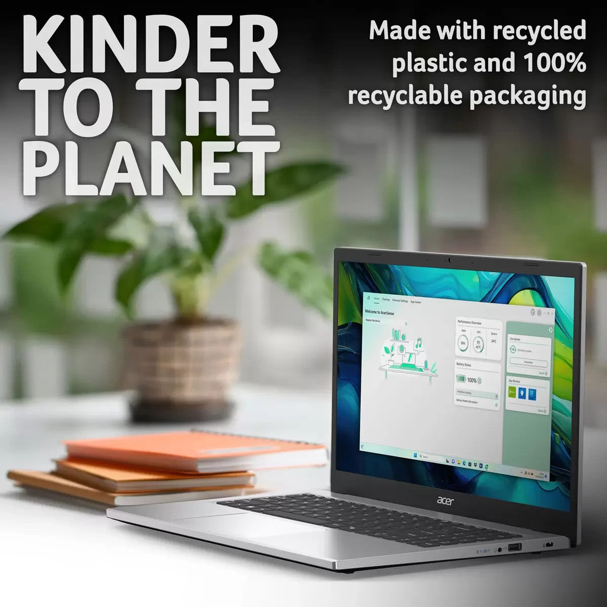 Acer Aspire Go 15, i5, 16GB RAM, 512GB SSD, 15.6 Inch Laptop, NX.JD9EK.00J