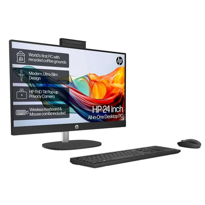 HP Intel Ultra 5-125U, 16GB RAM, 512GB SSD, 23.8 Inch All in One Desktop PC VAT