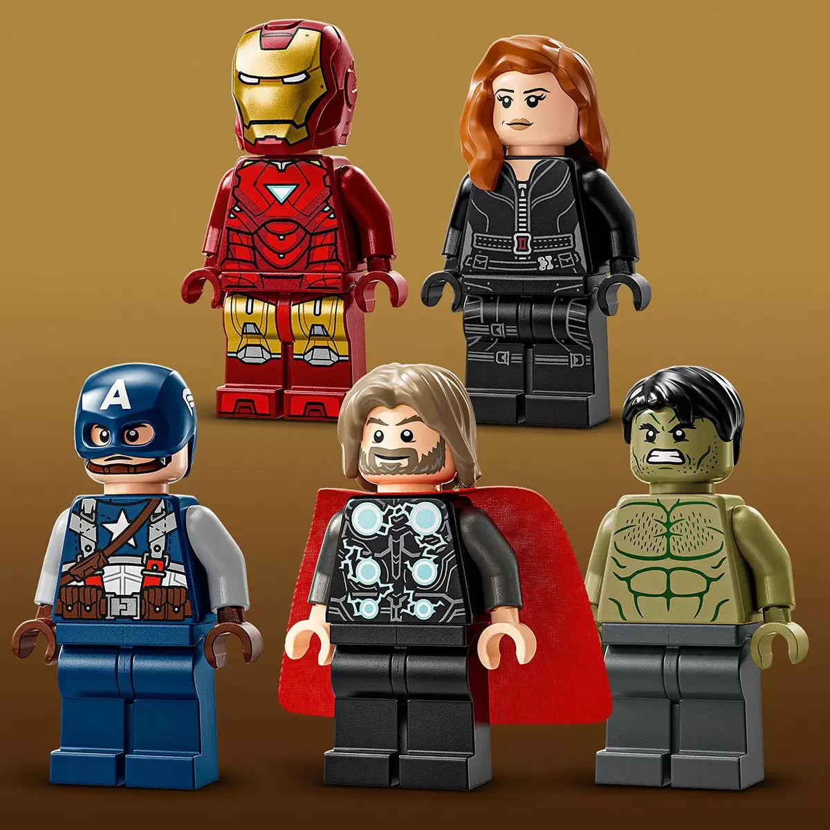 LEGO Superheroes MARVEL Logo & Minifigures - Model 76313