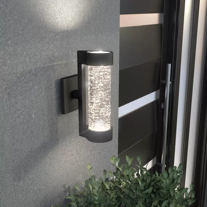 Artika Bubble Flow Outdoor/ Indoor LED Wall Light in Black AMP105-5LBL40