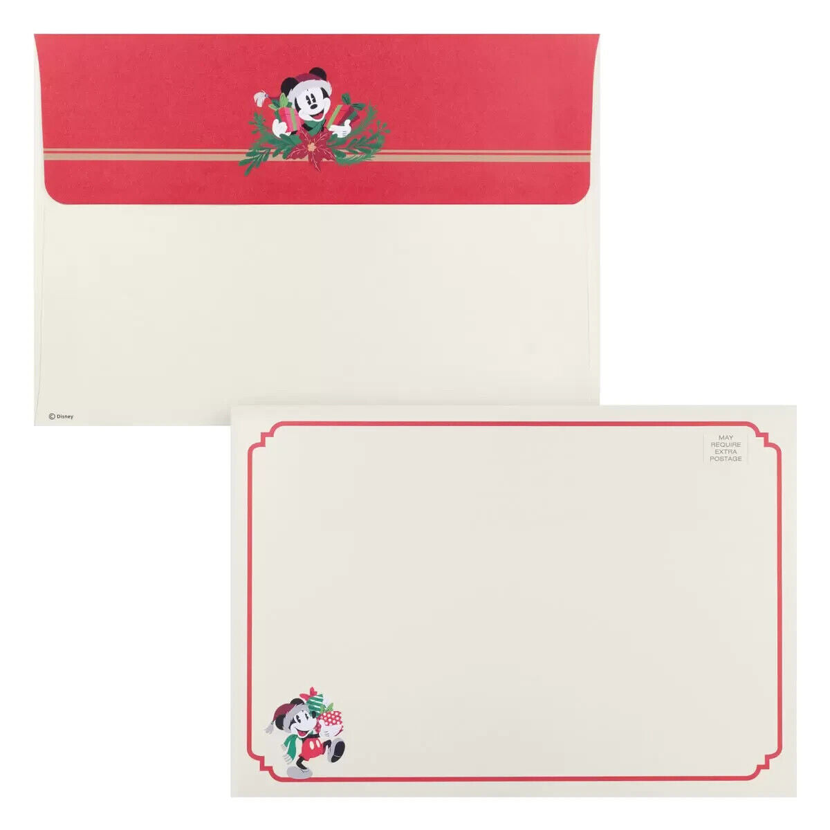 Hallmark Printed 40 Pack Disney Festive Fun Christmas Cards Mickey Mouse
