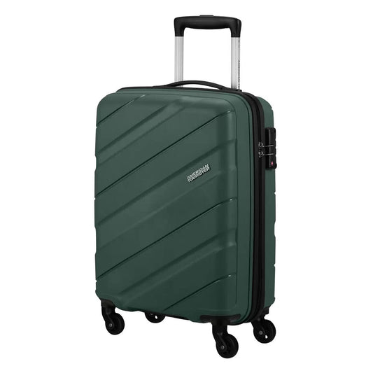 American Tourister Jet Driver 55cm Carry On Hardside Spinner Case in Olive