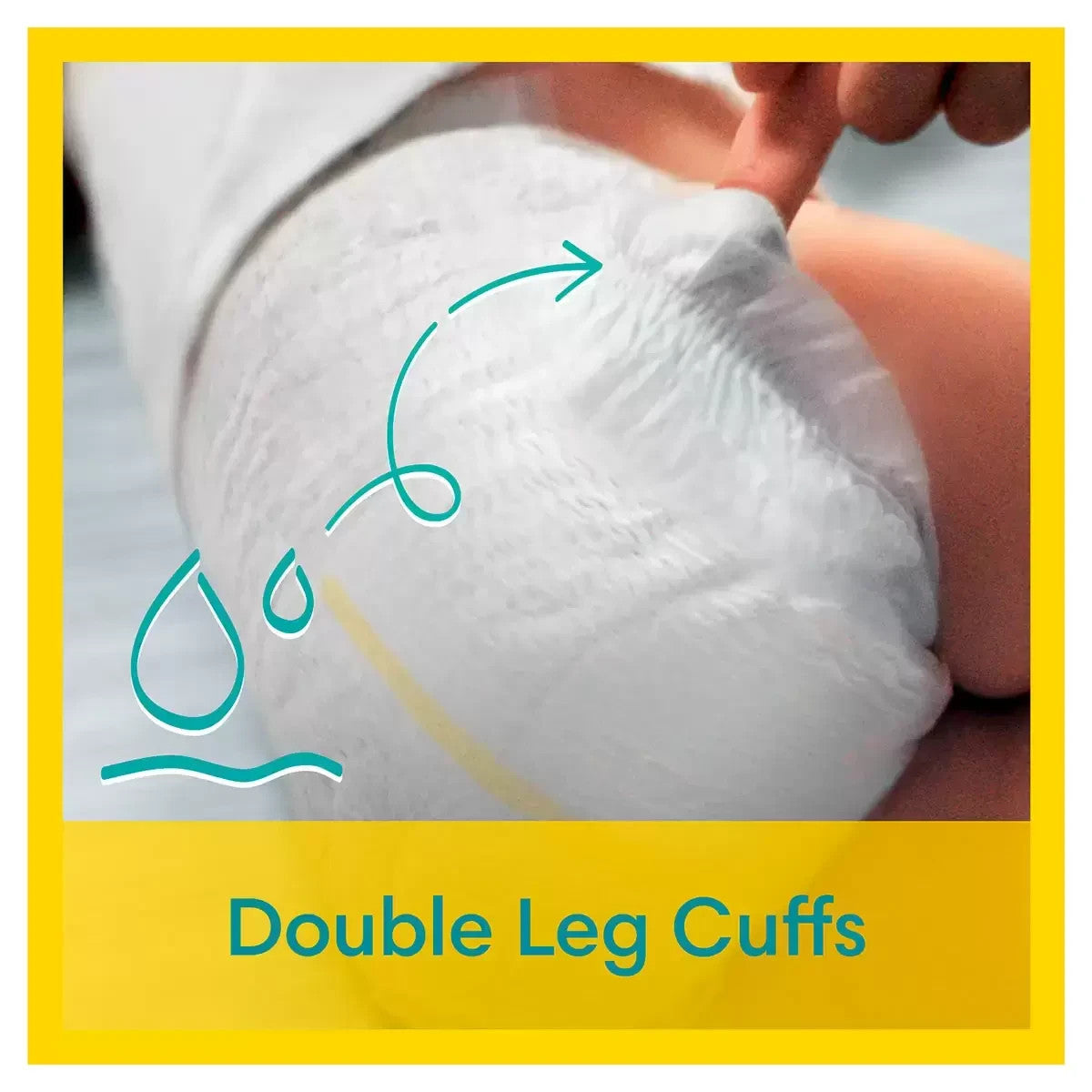 Pampers New Baby Nappies Size 1, 80 Jumbo+ Pack    ** Nappies Sealed Box damaged
