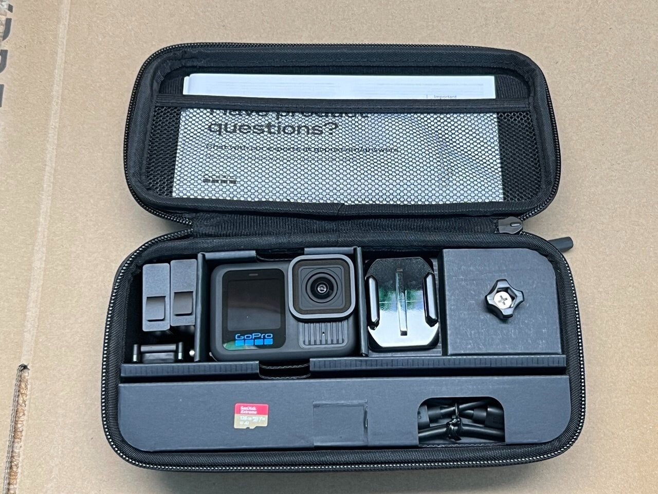 GoPro HERO 13 Bundle + 2 Enduro Battery + 128GB SD Card + Case