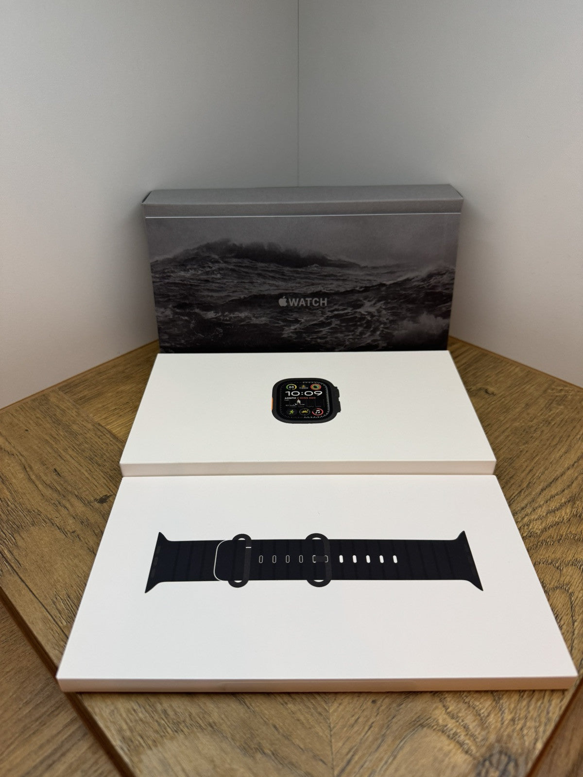 Apple Watch Ultra 2 49mm Ocean Band - Black One Size (GPS + Cellular) MX4P3QA/A