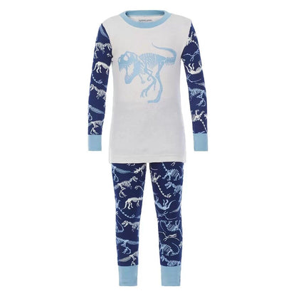 Kirkland Signature Children's Cotton 4 Piece Pyjama Set in Dino