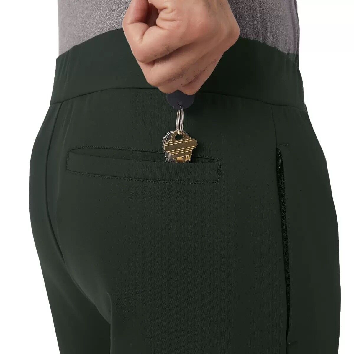 32 Degrees Men's Tech Shield Jogger Pant in Sage Green Size XL
