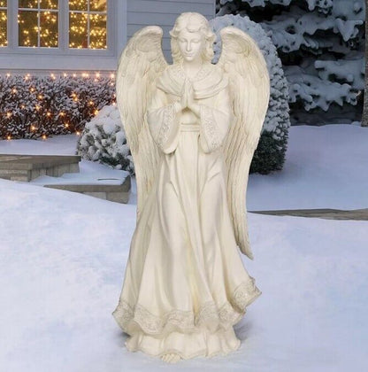 4ft (1.2m) Indoor / Outdoor Hand Crafted Resin Angel Sculpture