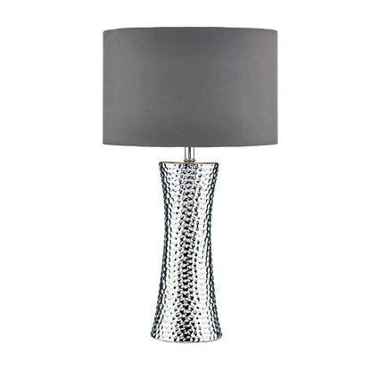 Bokara Hammered Effect Ceramic Table Lamp