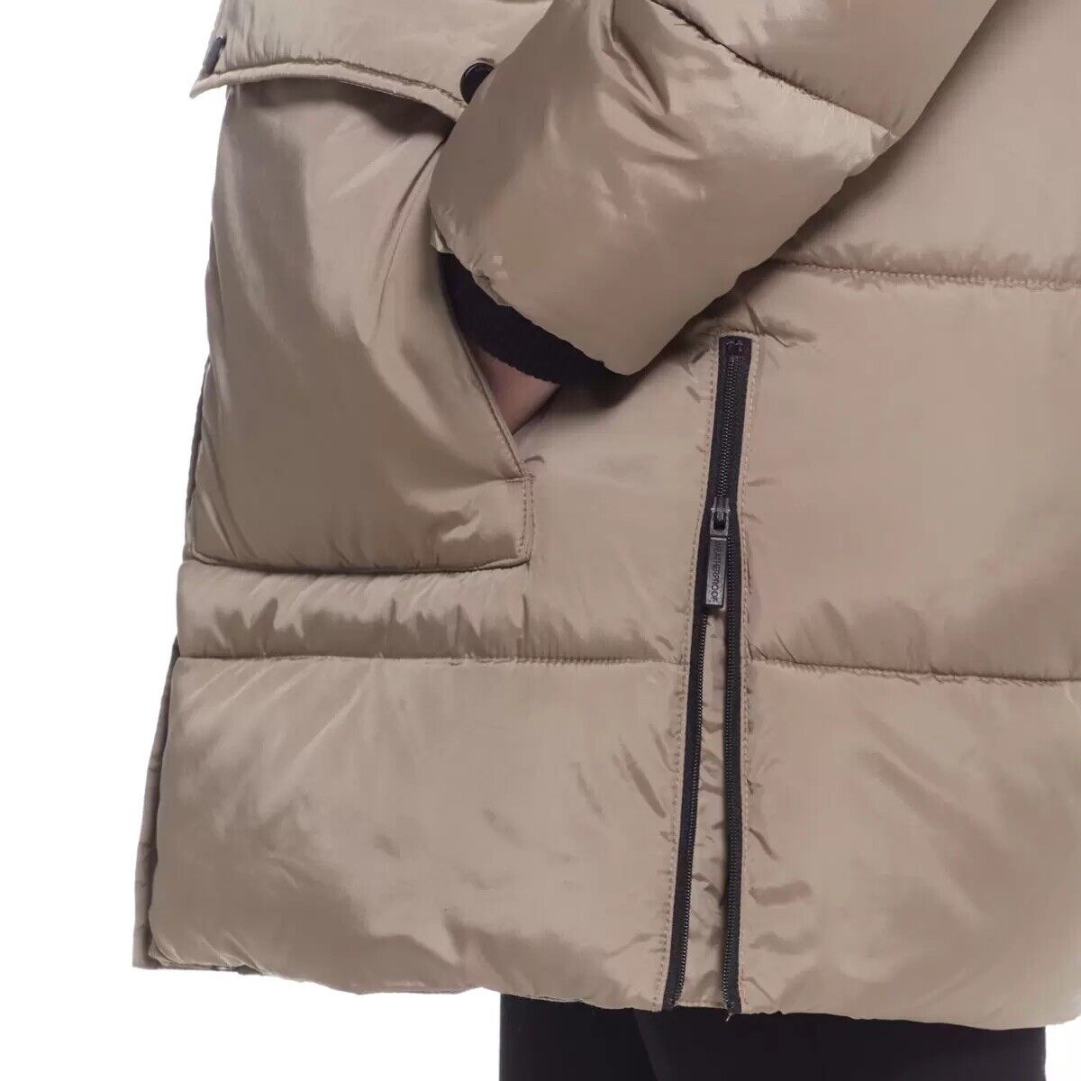 Weatherproof Ladies Walker Coat in Taupe, Large