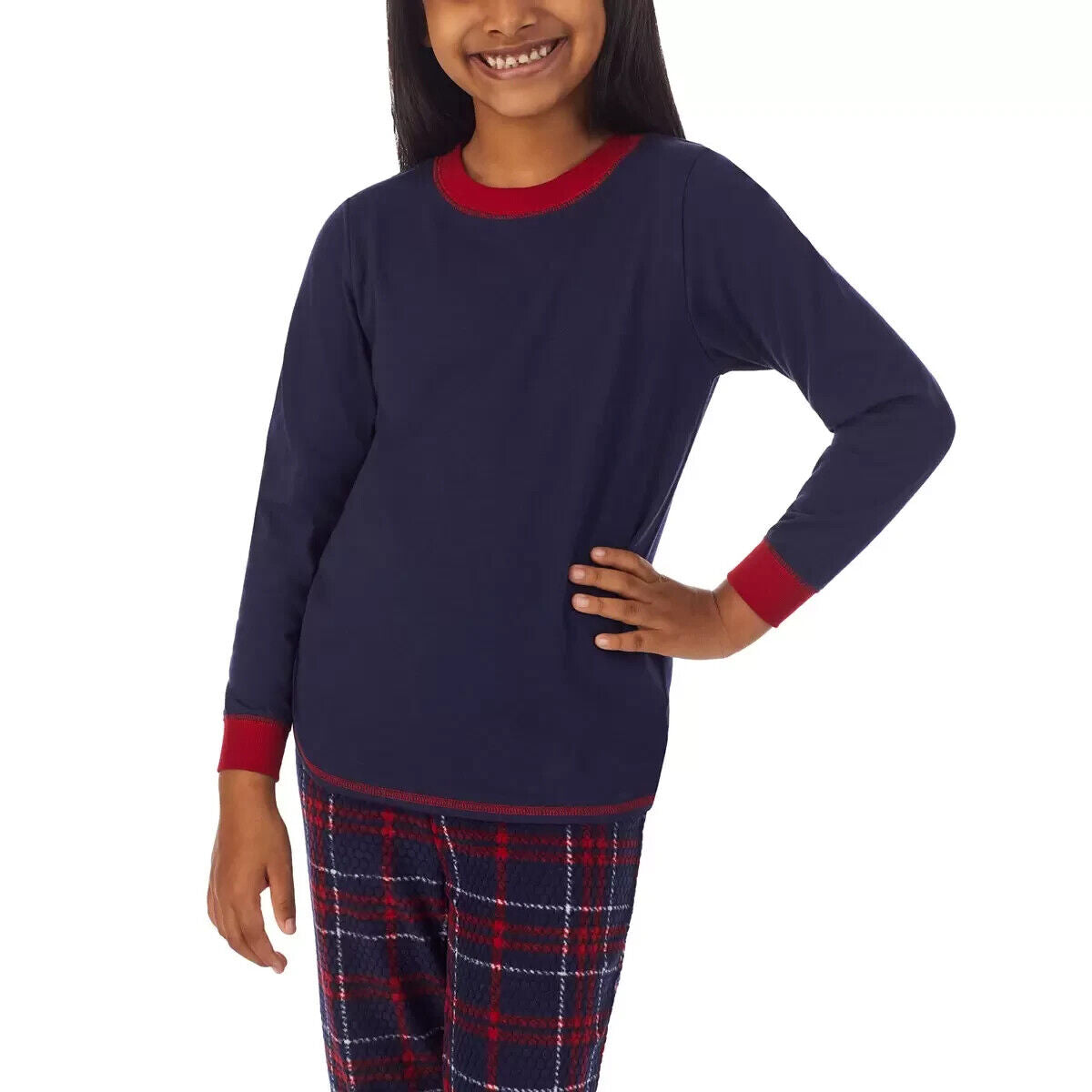 Weatherproof Children's Family Pyjama Set in Navy. Size 10-12